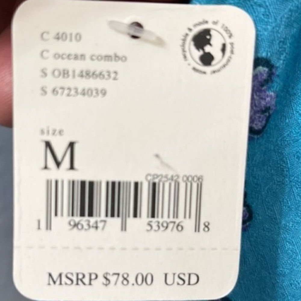 NWT Free People Hot Tropics Tank Ocean Combo - Picture 12 of 13